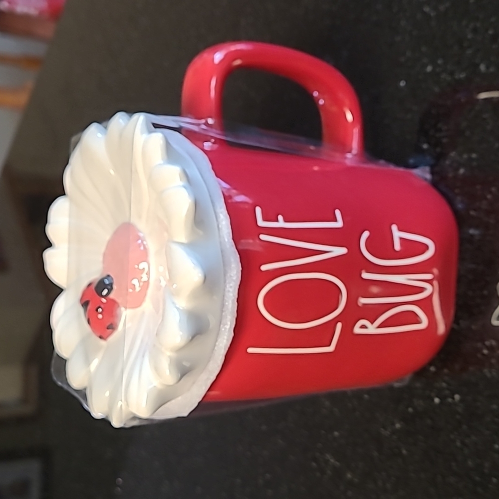Rae Dunn Love Bug Mug